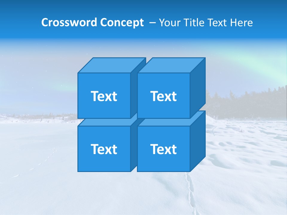 Sky Landscape Celestial PowerPoint Template