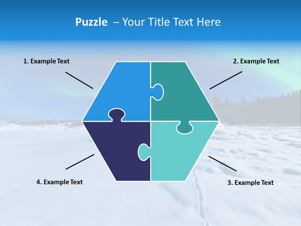 Sky Landscape Celestial PowerPoint Template
