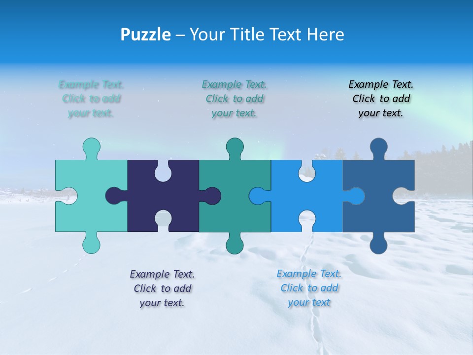 Sky Landscape Celestial PowerPoint Template