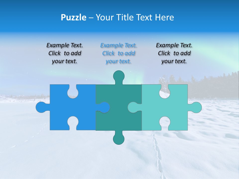 Sky Landscape Celestial PowerPoint Template