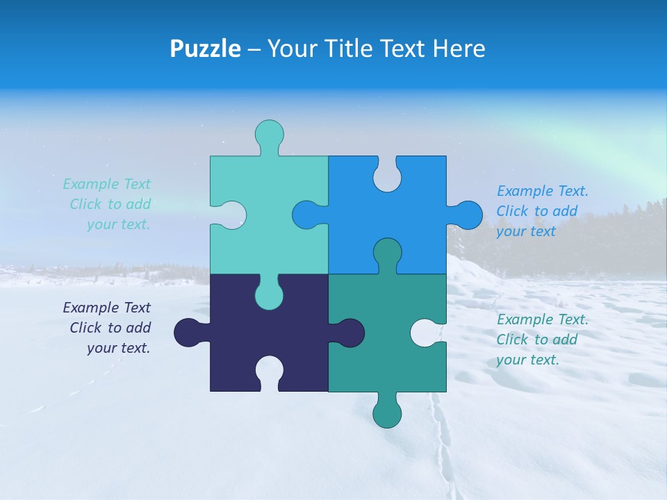 Sky Landscape Celestial PowerPoint Template