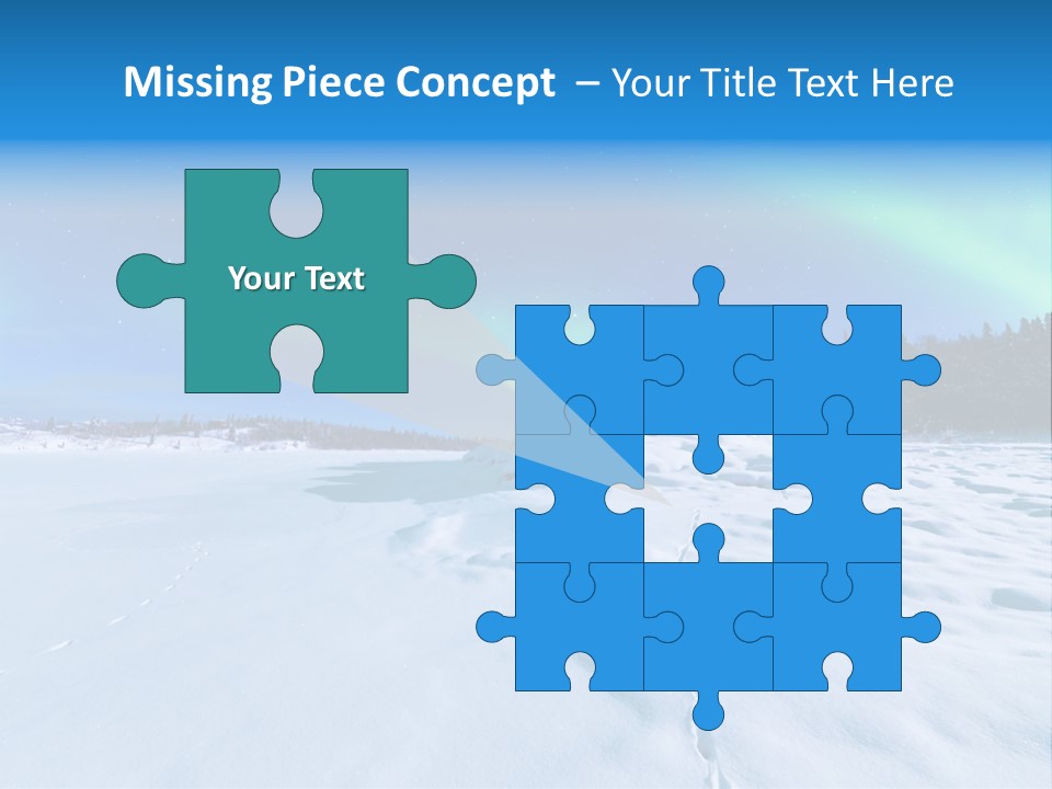 Sky Landscape Celestial PowerPoint Template