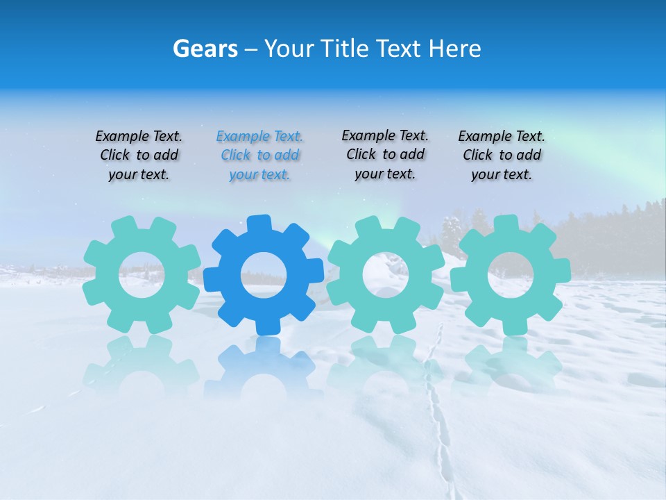 Sky Landscape Celestial PowerPoint Template