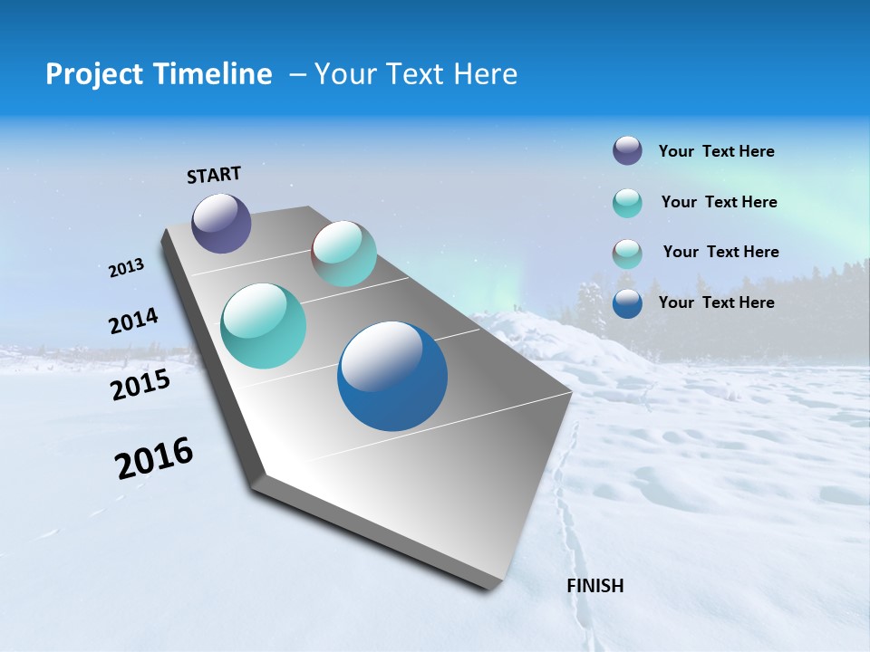 Sky Landscape Celestial PowerPoint Template
