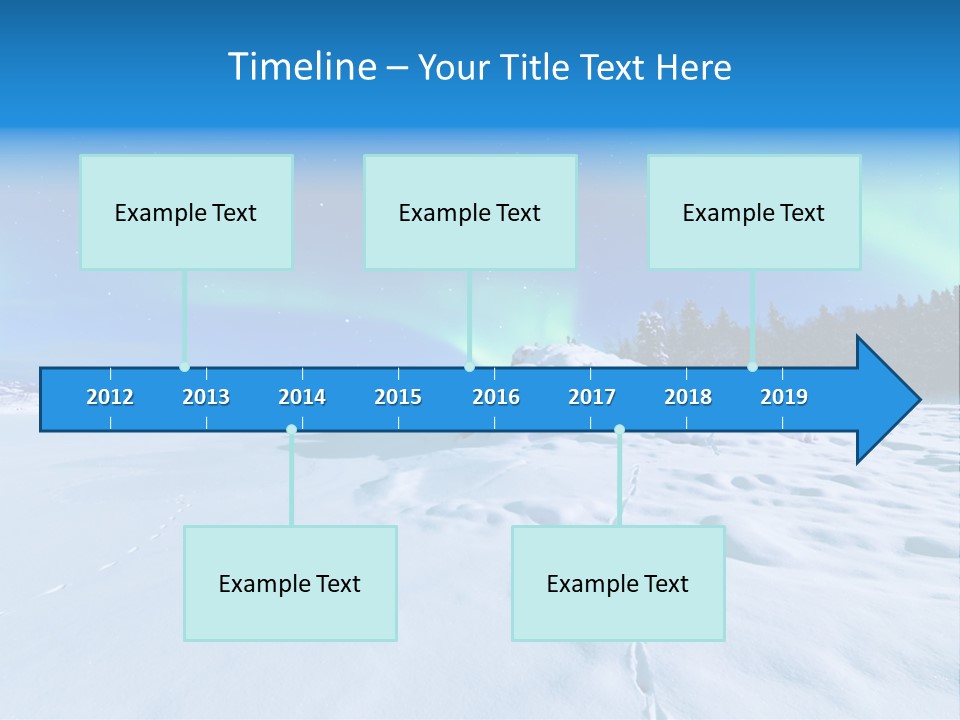 Sky Landscape Celestial PowerPoint Template
