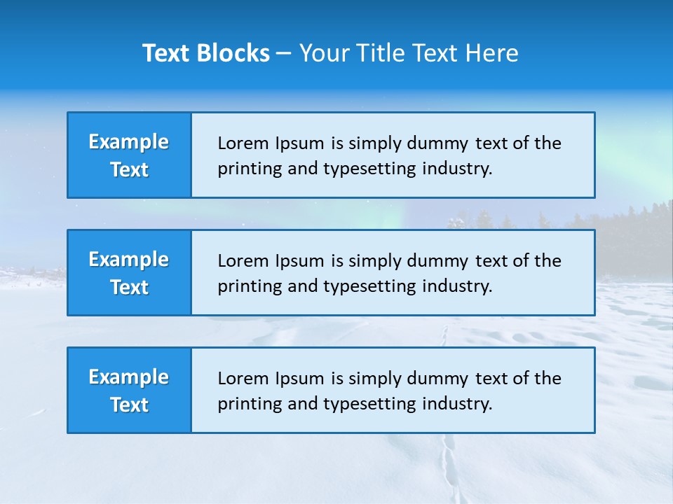 Sky Landscape Celestial PowerPoint Template