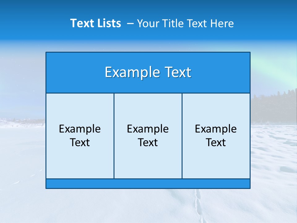 Sky Landscape Celestial PowerPoint Template