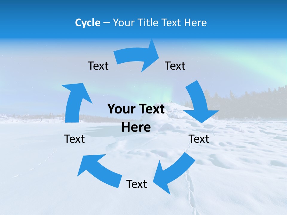 Sky Landscape Celestial PowerPoint Template