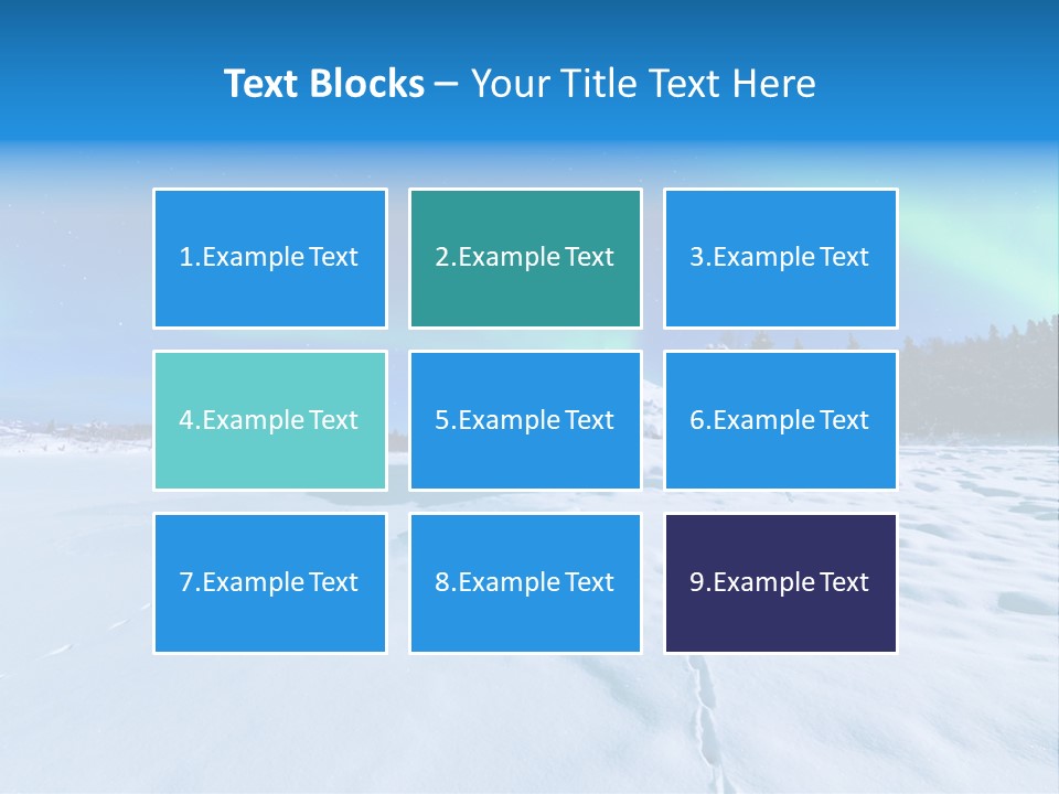 Sky Landscape Celestial PowerPoint Template