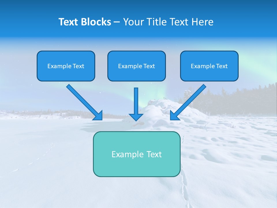 Sky Landscape Celestial PowerPoint Template