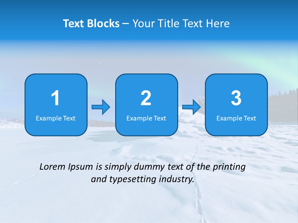 Sky Landscape Celestial PowerPoint Template