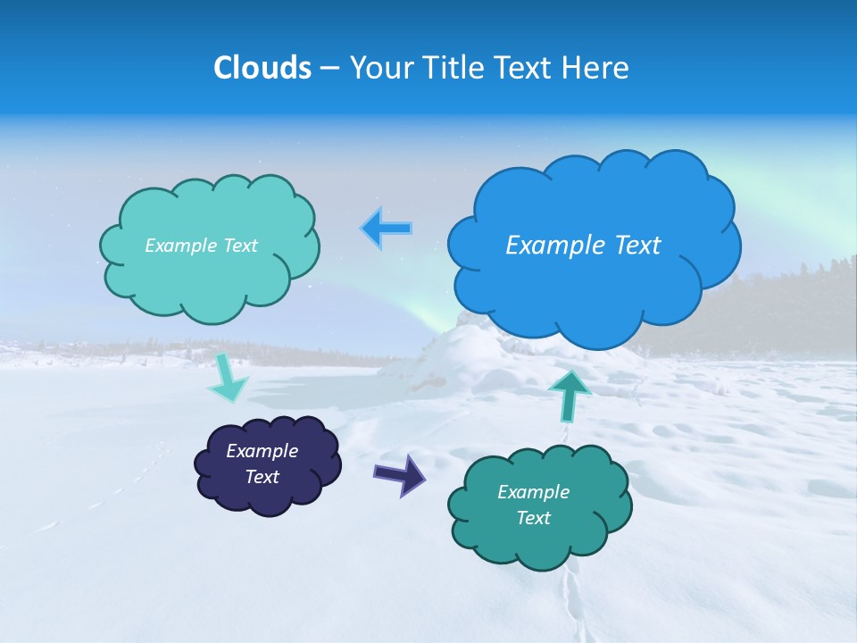 Sky Landscape Celestial PowerPoint Template
