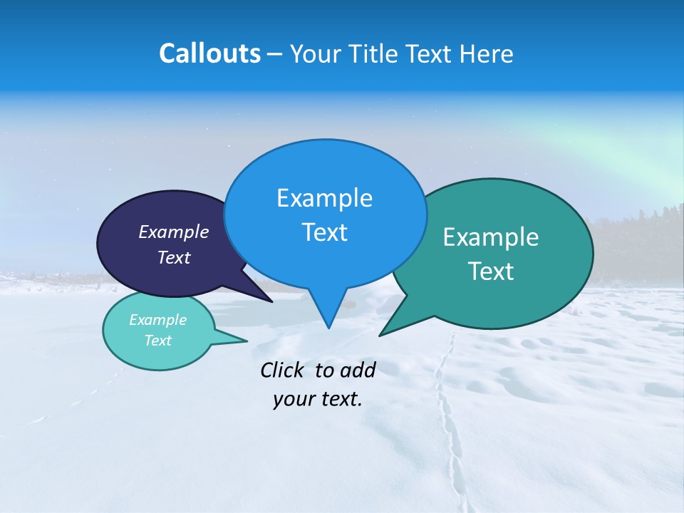Sky Landscape Celestial PowerPoint Template