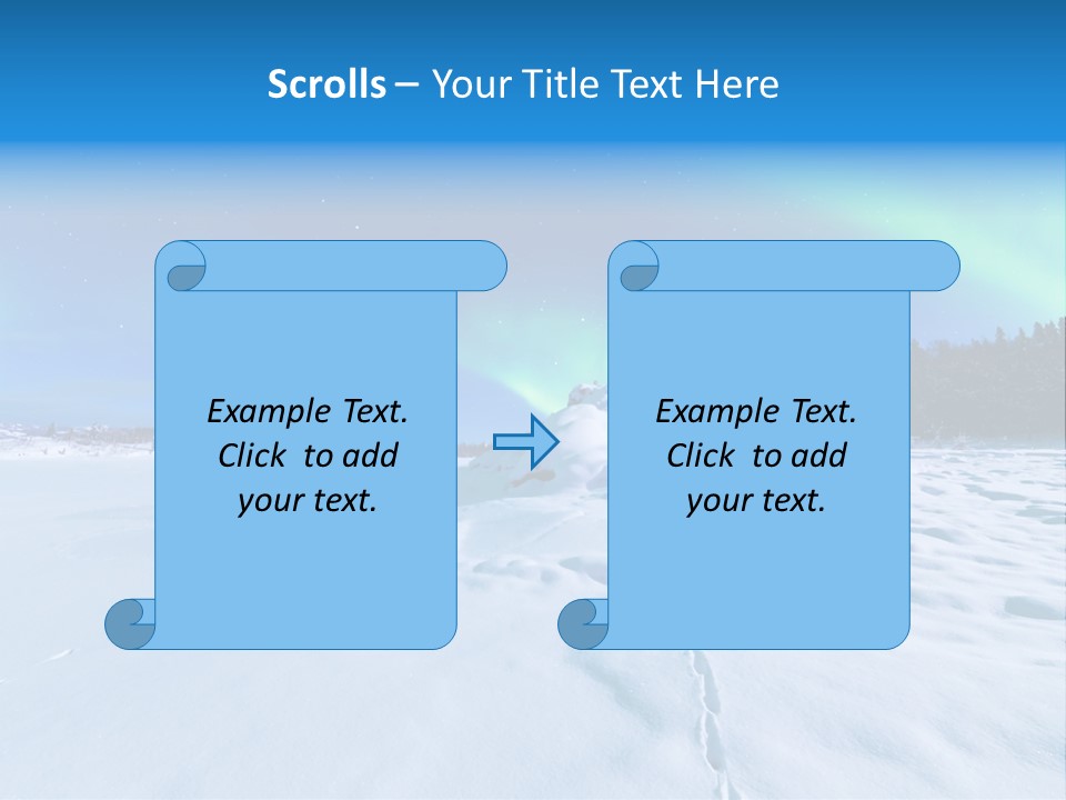Sky Landscape Celestial PowerPoint Template