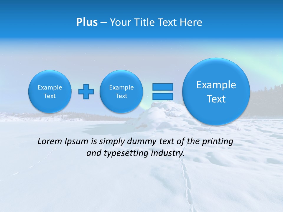 Sky Landscape Celestial PowerPoint Template