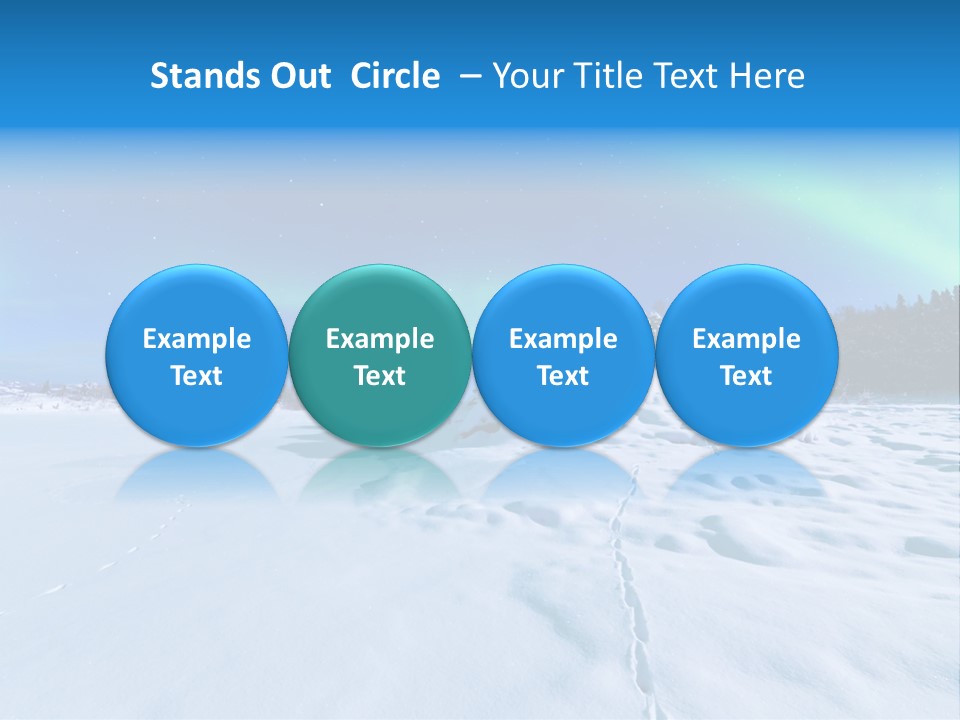 Sky Landscape Celestial PowerPoint Template