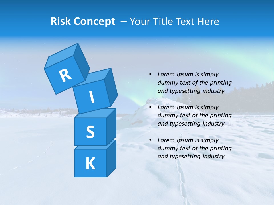 Sky Landscape Celestial PowerPoint Template