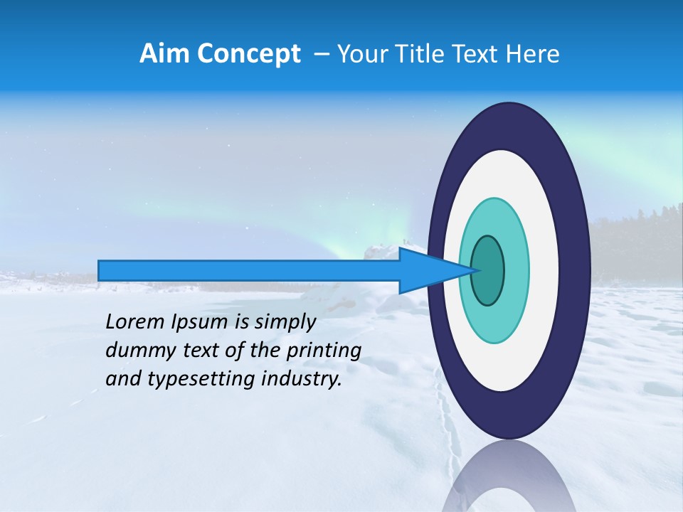 Sky Landscape Celestial PowerPoint Template