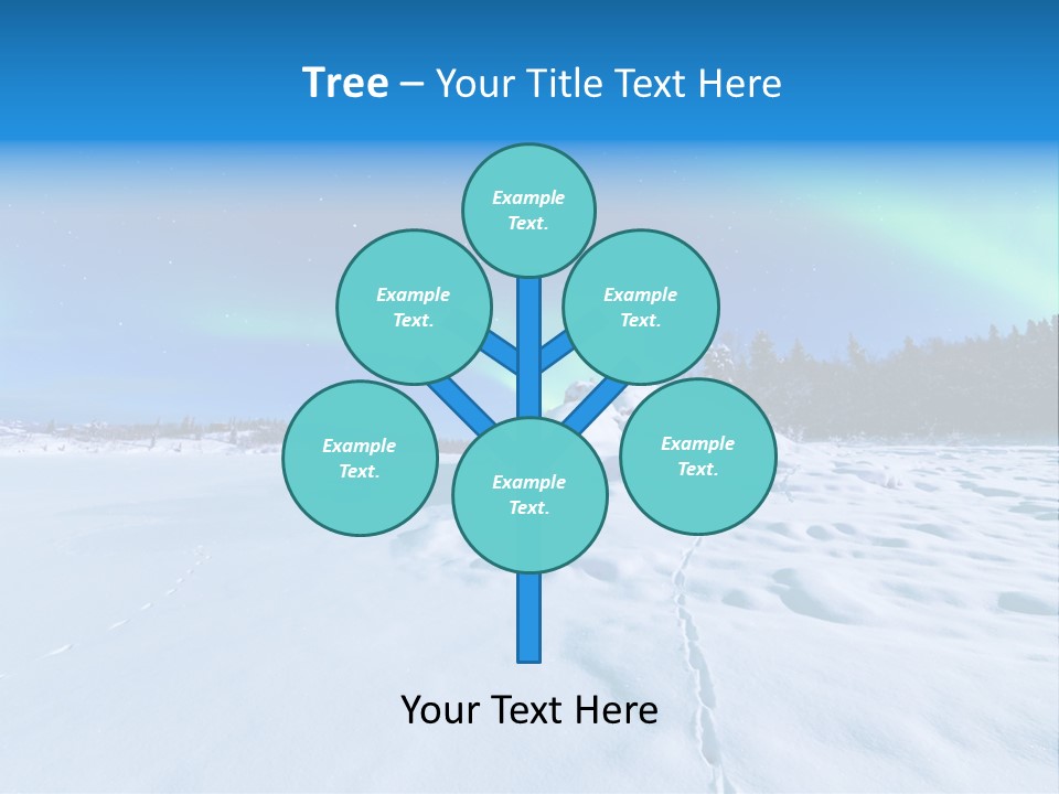 Sky Landscape Celestial PowerPoint Template