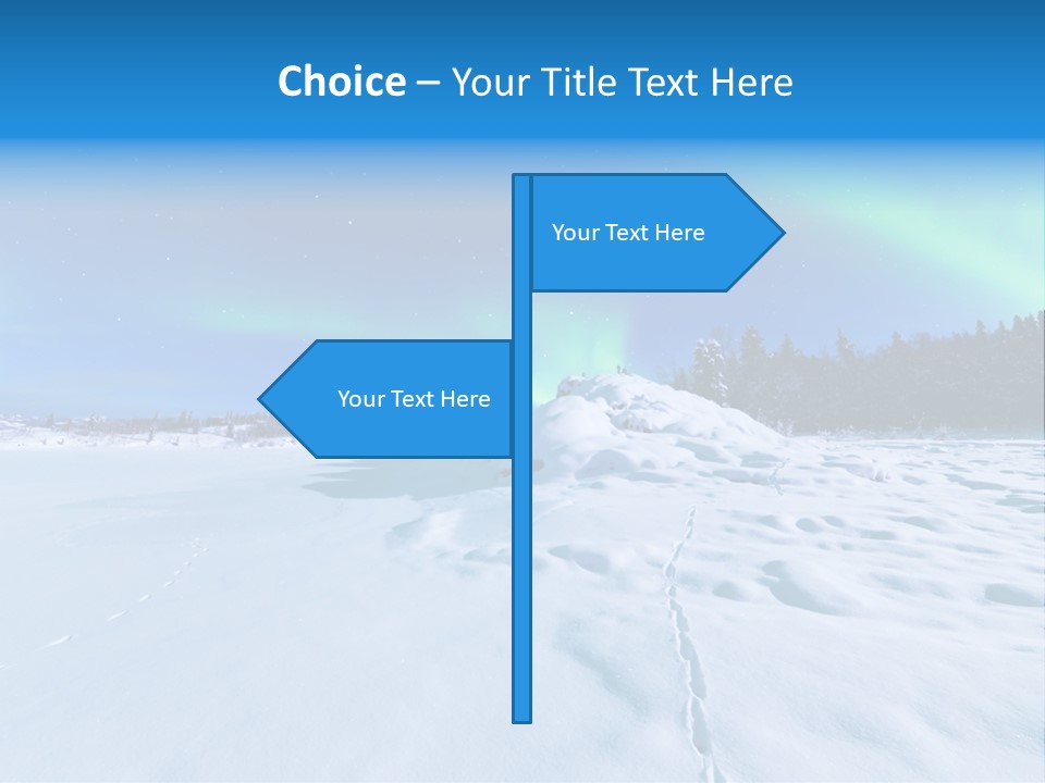 Sky Landscape Celestial PowerPoint Template
