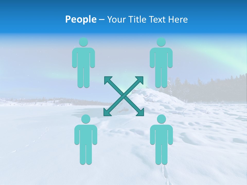 Sky Landscape Celestial PowerPoint Template