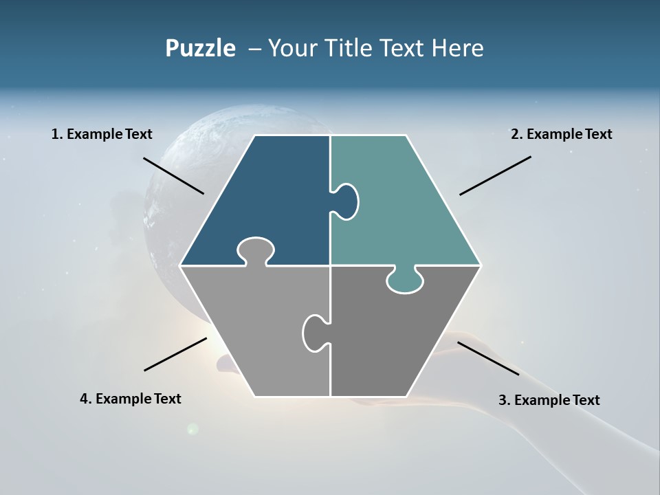 Core Globe Universe PowerPoint Template