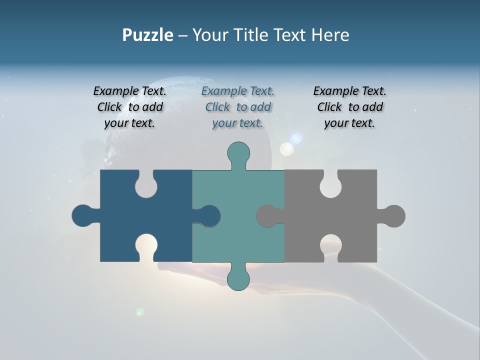 Core Globe Universe PowerPoint Template