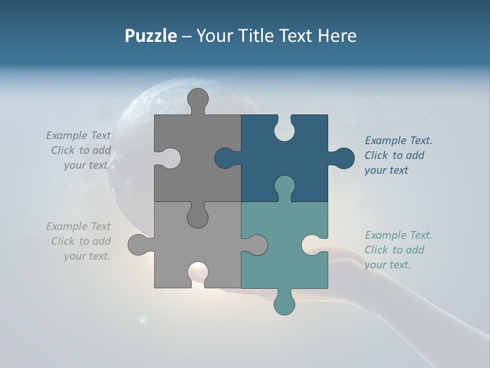 Core Globe Universe PowerPoint Template