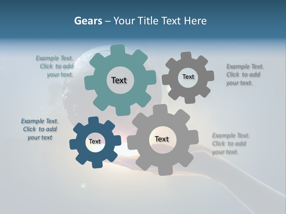 Core Globe Universe PowerPoint Template