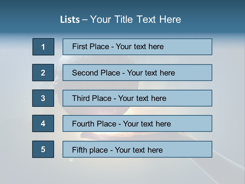 Core Globe Universe PowerPoint Template