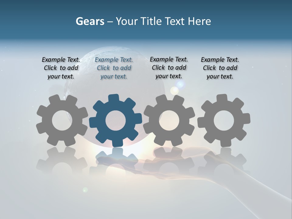 Core Globe Universe PowerPoint Template