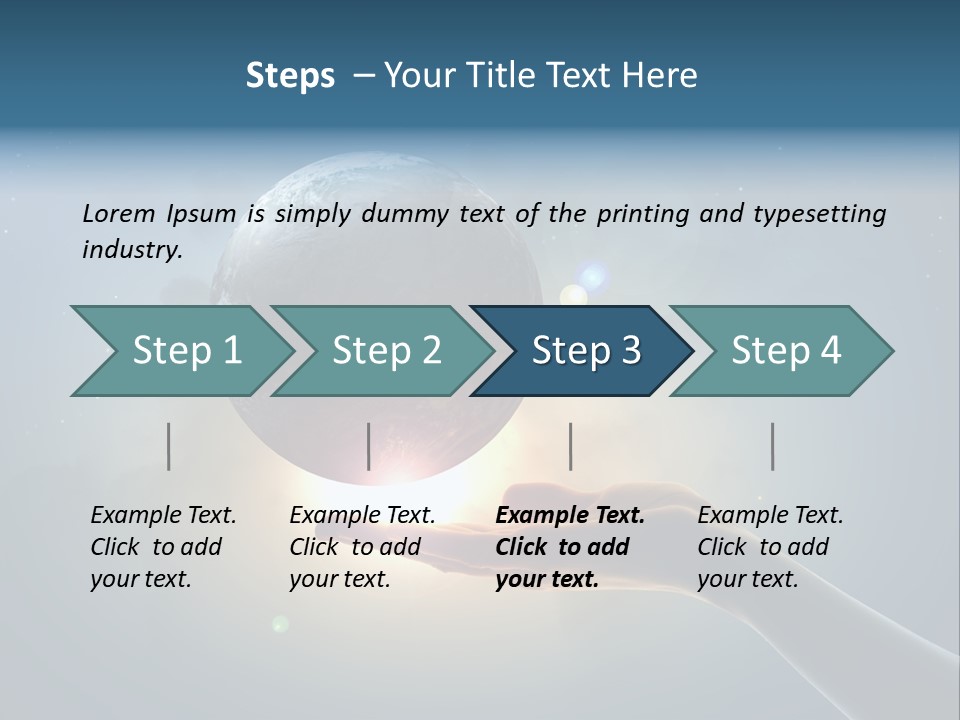 Core Globe Universe PowerPoint Template