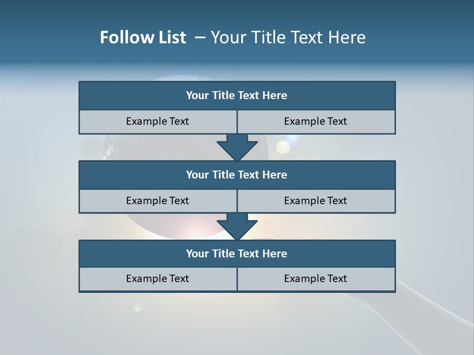 Core Globe Universe PowerPoint Template