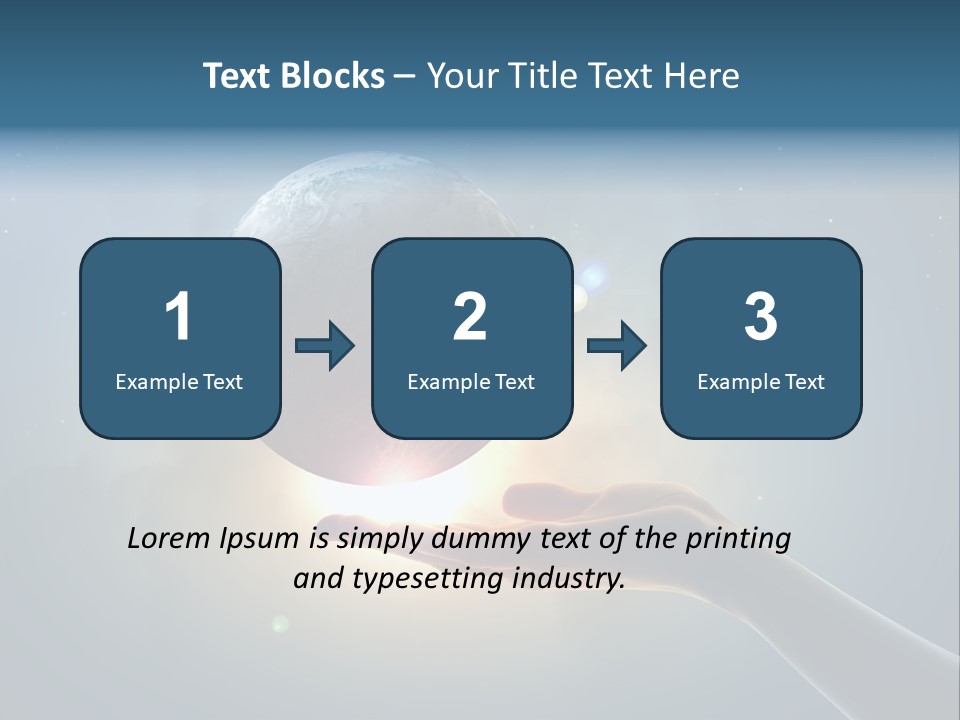 Core Globe Universe PowerPoint Template