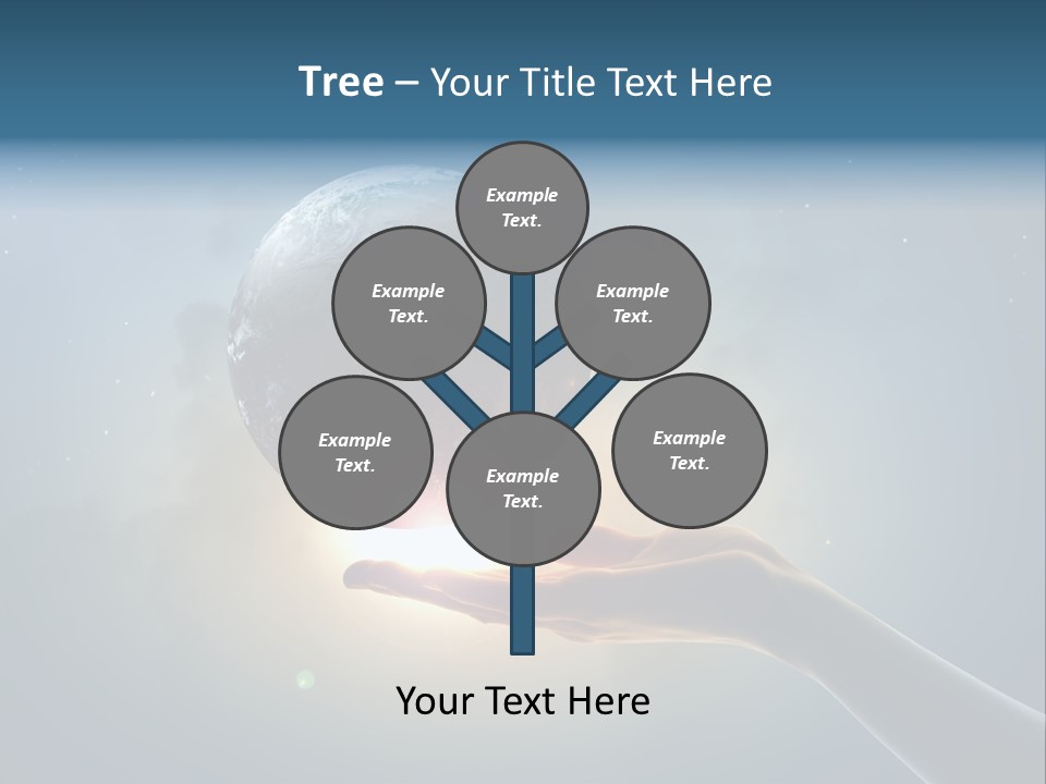 Core Globe Universe PowerPoint Template