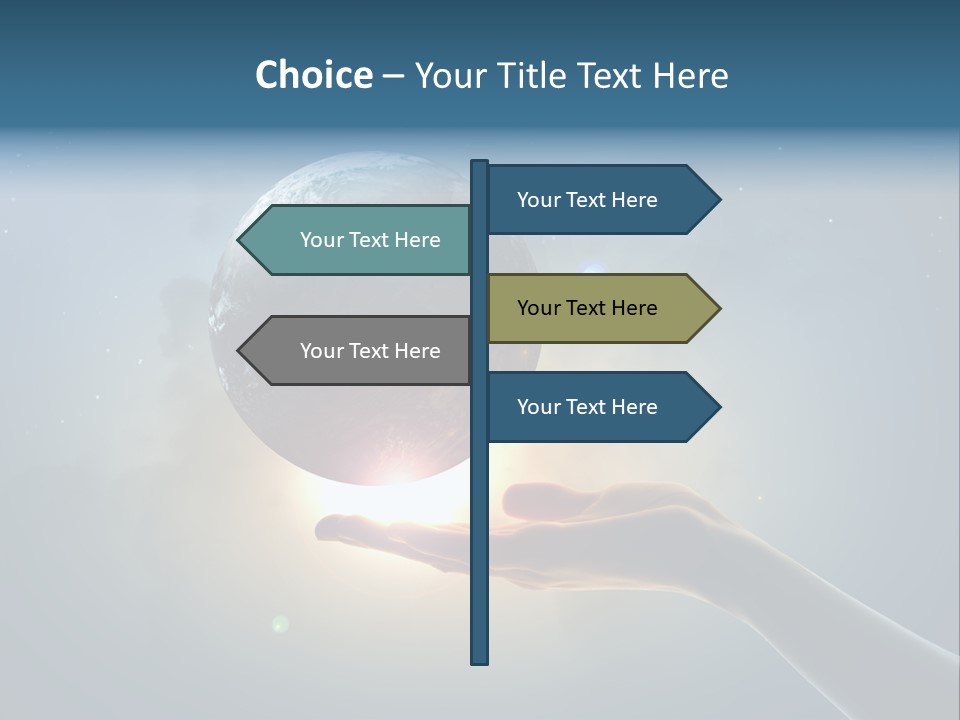 Core Globe Universe PowerPoint Template