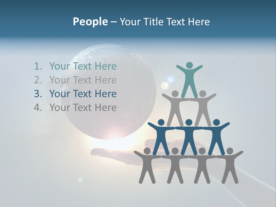 Core Globe Universe PowerPoint Template