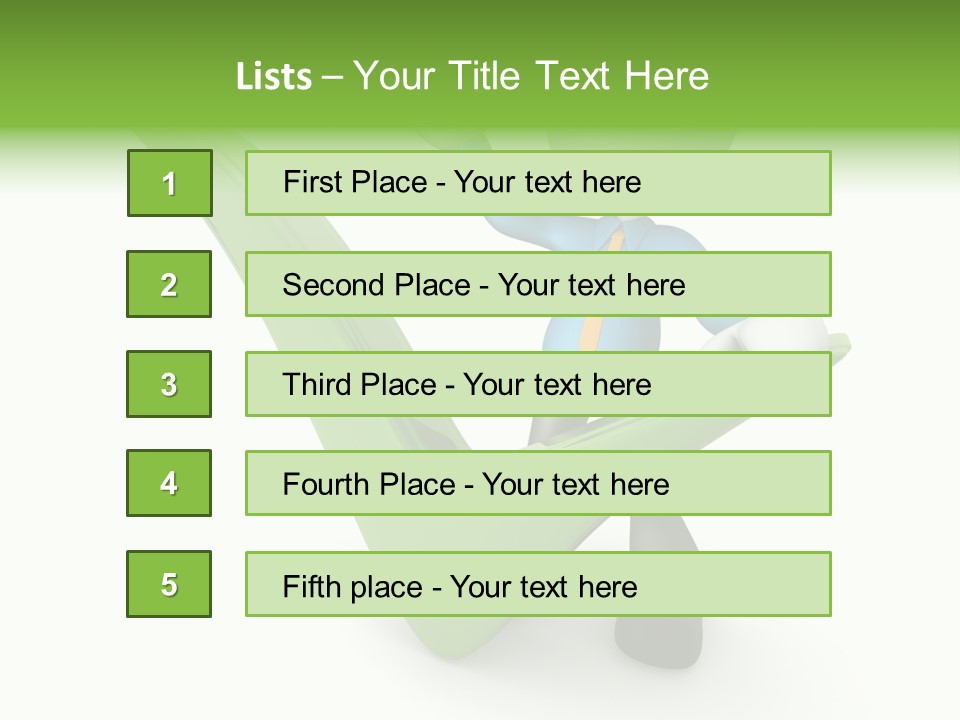 Sign Mark Correct PowerPoint Template