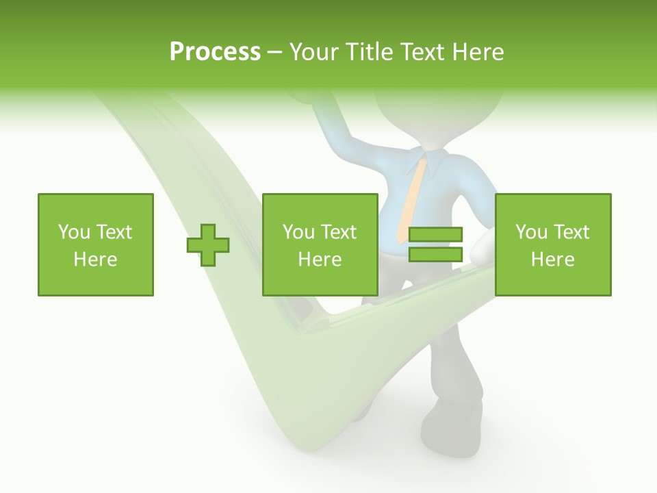 Sign Mark Correct PowerPoint Template