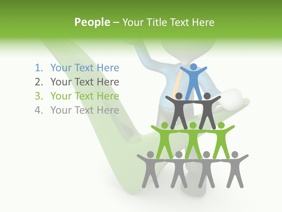 Sign Mark Correct PowerPoint Template