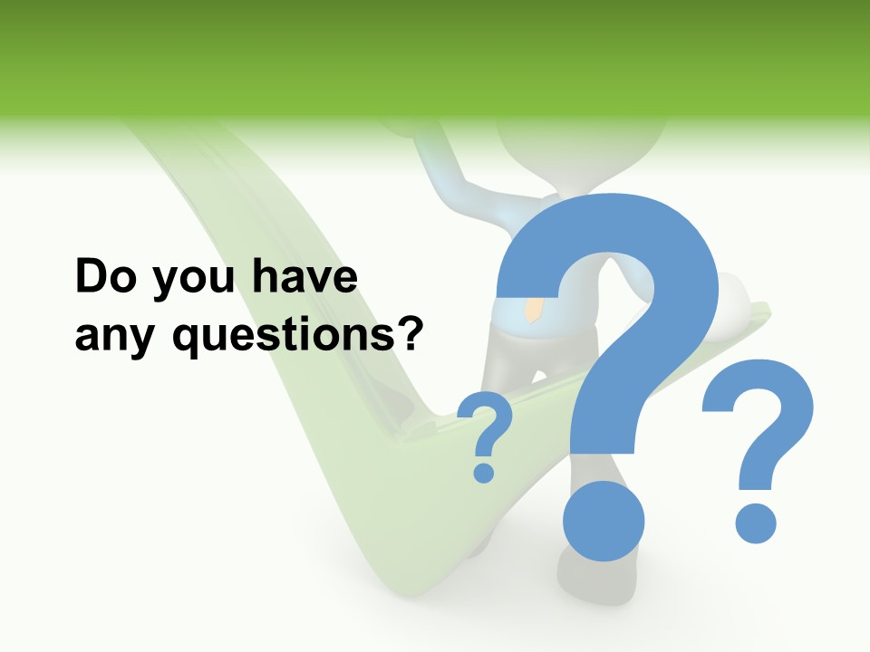 Sign Mark Correct PowerPoint Template