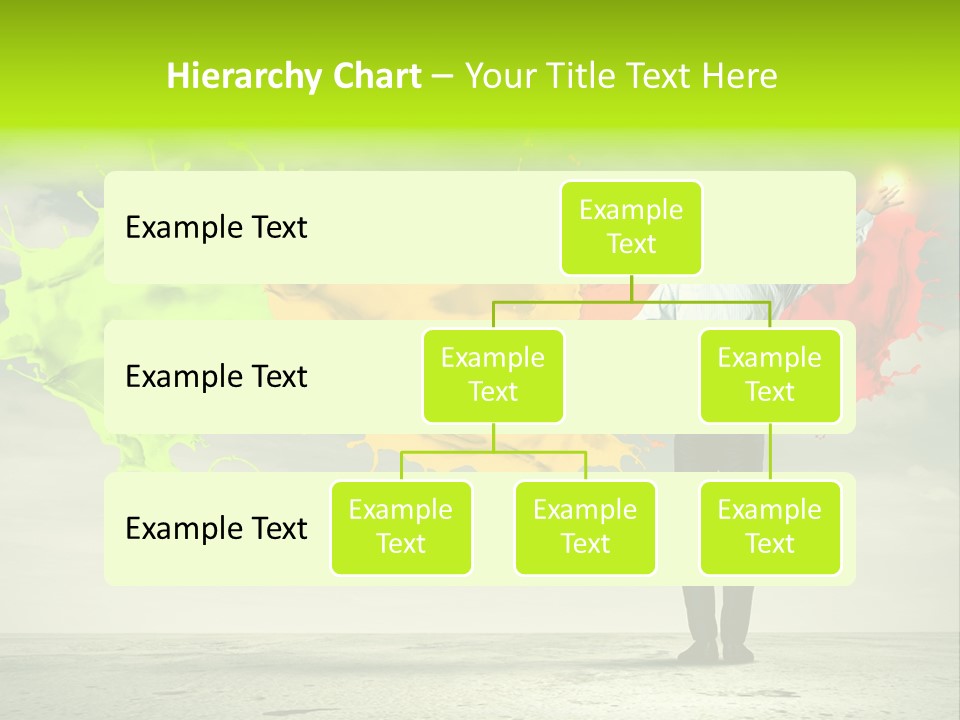 Suit Fresh Rainbow PowerPoint Template