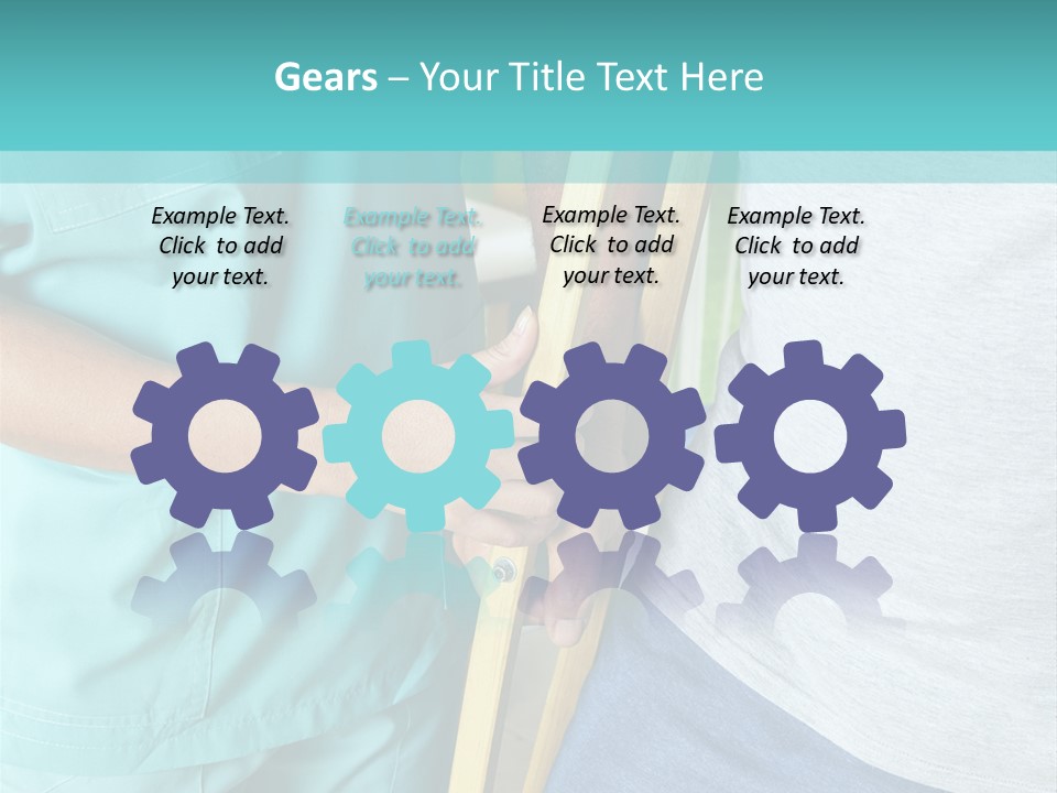 Rehabilitation Training Sport PowerPoint Template