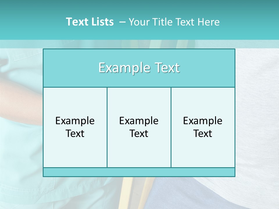 Rehabilitation Training Sport PowerPoint Template