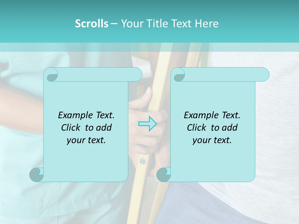 Rehabilitation Training Sport PowerPoint Template