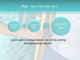 Rehabilitation Training Sport PowerPoint Template