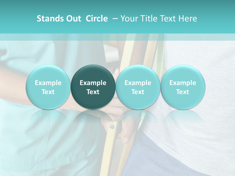 Rehabilitation Training Sport PowerPoint Template