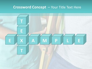 Rehabilitation Training Sport PowerPoint Template