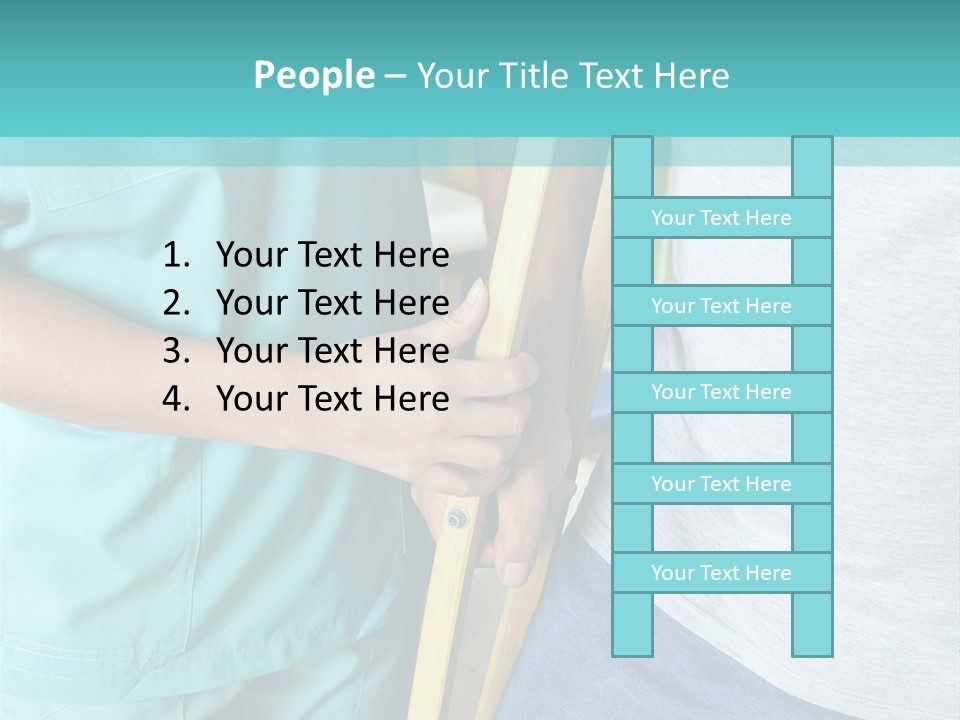 Rehabilitation Training Sport PowerPoint Template