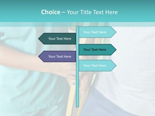 Rehabilitation Training Sport PowerPoint Template